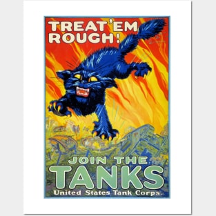 Join the Tanks Corp. Posters and Art